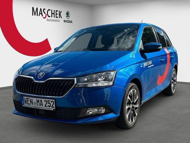 Blau Gebraucht 2021 Skoda Fabia Ambition Kombi | 14.250 € (Guter Preis) - Bild 1/4