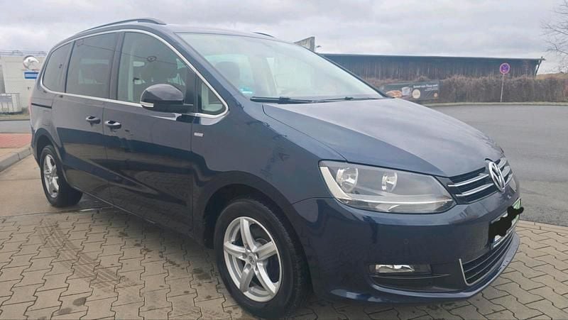 Gebraucht VW Sharan 140 PS (102 kW) 2012 Blau Van / Kleinbus