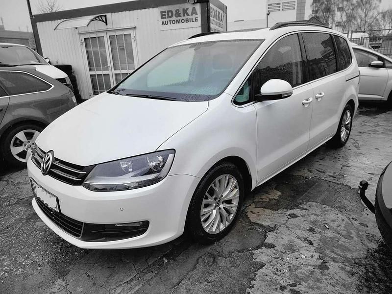 Gebraucht VW Sharan 177 PS (130 kW) 2013 Weiß Van / Kleinbus