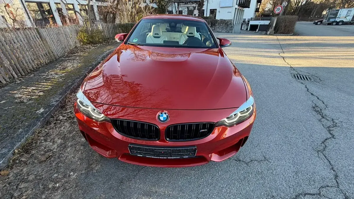 Gebraucht BMW M4 Cabriolet Competition Edition 450 PS (330 kW) 2019 Orange Cabrio