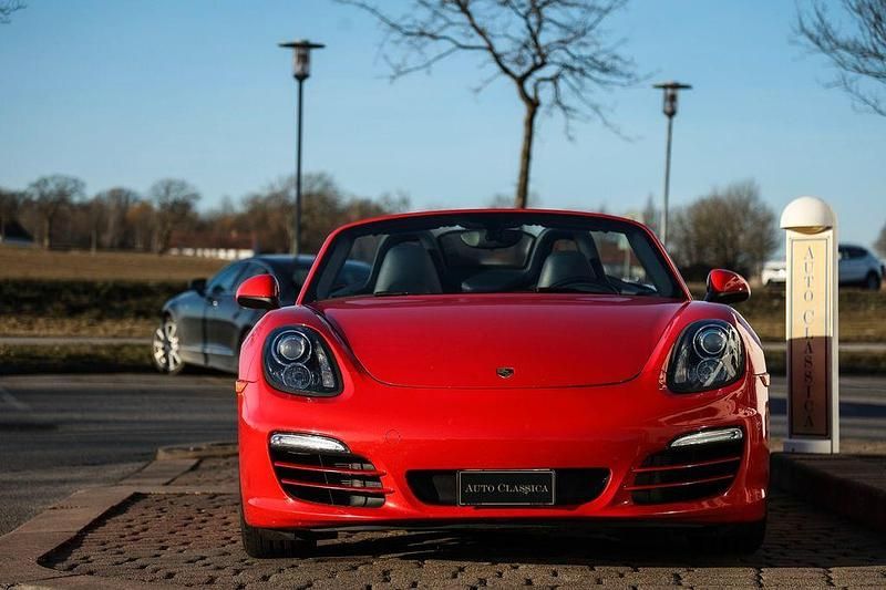 Second-hand Porsche Boxster 265 CP (194 kW) 2013 Roșu Cabrio