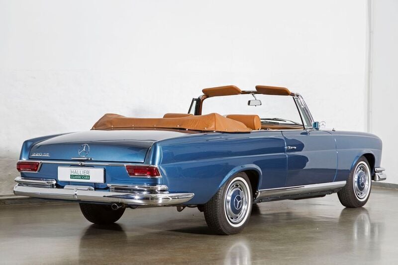 Gebraucht Mercedes 220 SE 120 PS (88 kW) 1965 387 blaumetallic Cabrio