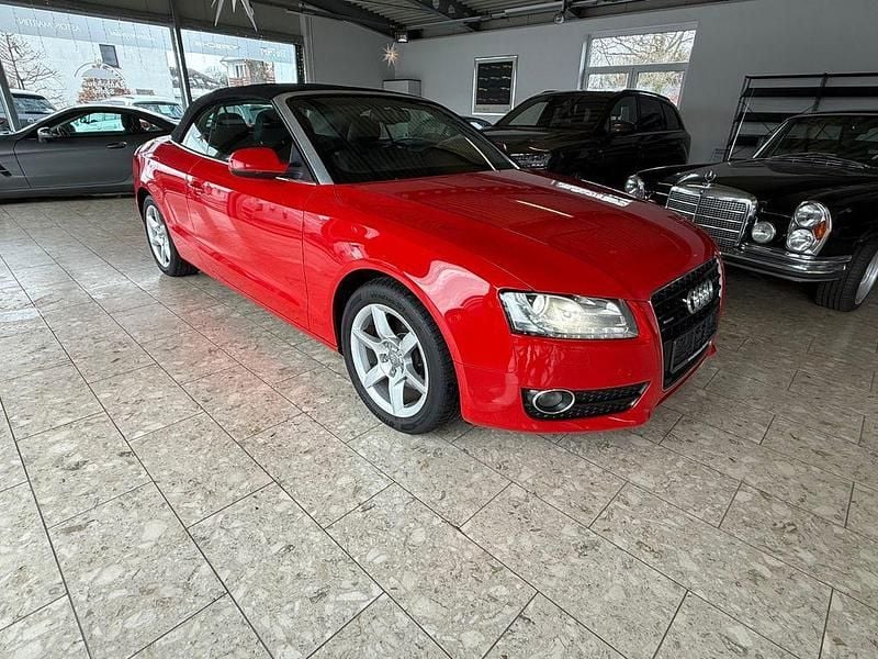 Rot Gebraucht 2010 Audi A5 Cabriolet Cabrio | 11.900 € (Fairer Preis) - Bild 1/4