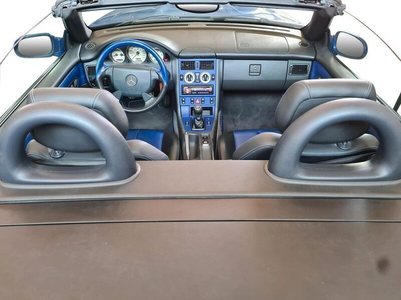 Gebraucht Mercedes 230 193 PS (141 kW) 1999 Blau Cabrio