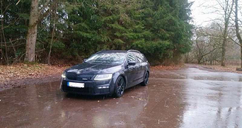 Gebraucht Skoda Octavia RS 184 PS (135 kW) 2013 Schwarz Kombi