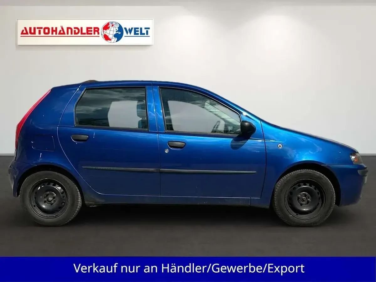 Gebraucht Fiat Punto 60 PS (44 kW) 2001 Blau Kleinwagen