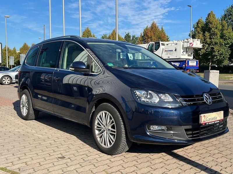 Gebraucht VW Sharan Highline 200 PS (147 kW) 2013 Blau Van / Kleinbus