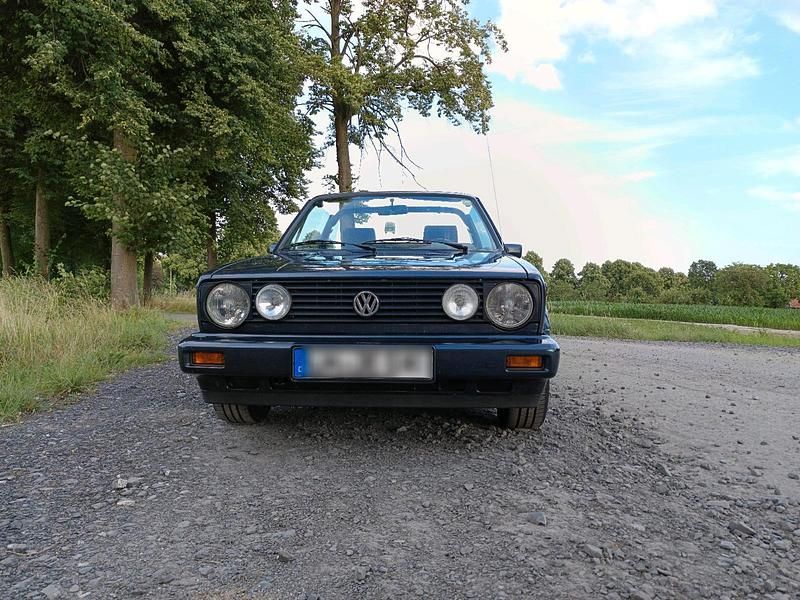Blau Gebraucht 1989 VW Golf Cabriolet Cabrio | 7.500 € - Bild 1/4