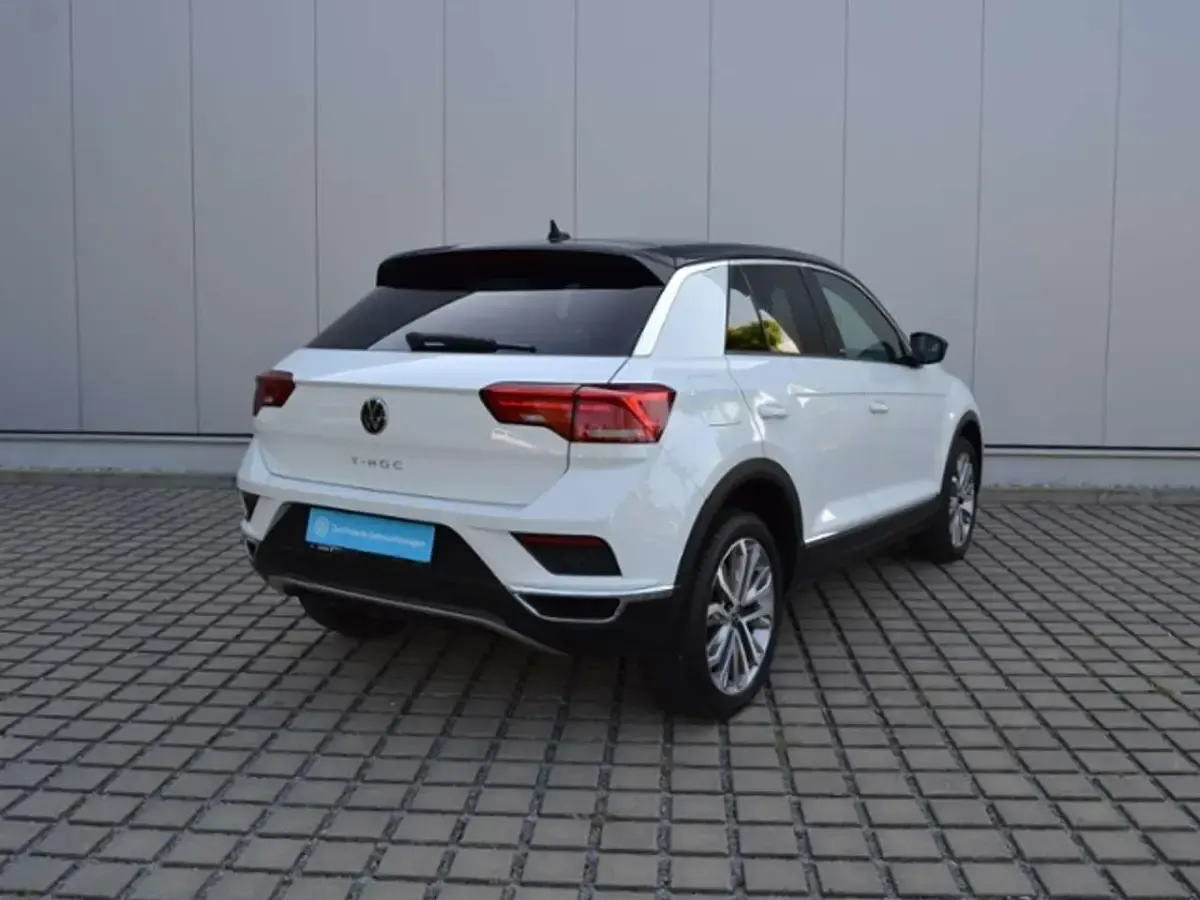 Gebraucht VW T-Roc United 110 PS (80 kW) 2021 Weiß SUV