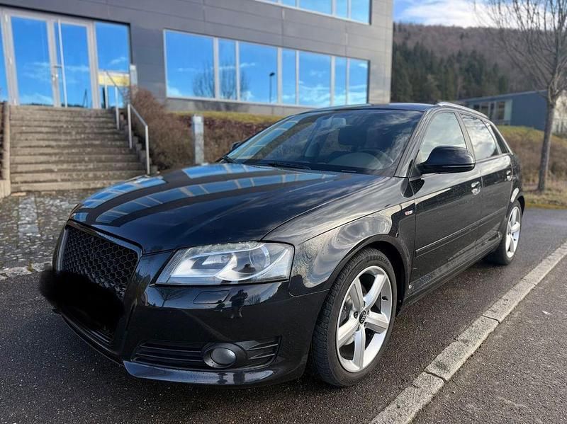 Gebraucht Audi A3 S-Line 125 PS (91 kW) 2009 Schwarz Kleinwagen