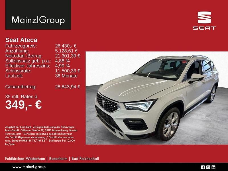 Gebraucht Seat Ateca Xperience 150 PS (110 kW) 2022 Nevada weiß metallic SUV