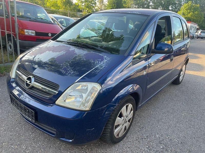 Blau Gebraucht 2003 Opel Meriva Van / Kleinbus | 750 € (Guter Preis) - Bild 1/4