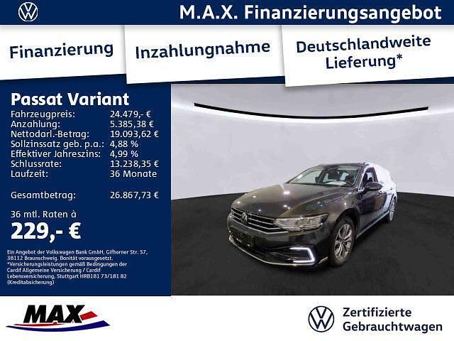 Grau Gebraucht 2022 VW Passat GTE Kombi | 24.479 € (Guter Preis) - Bild 1/3