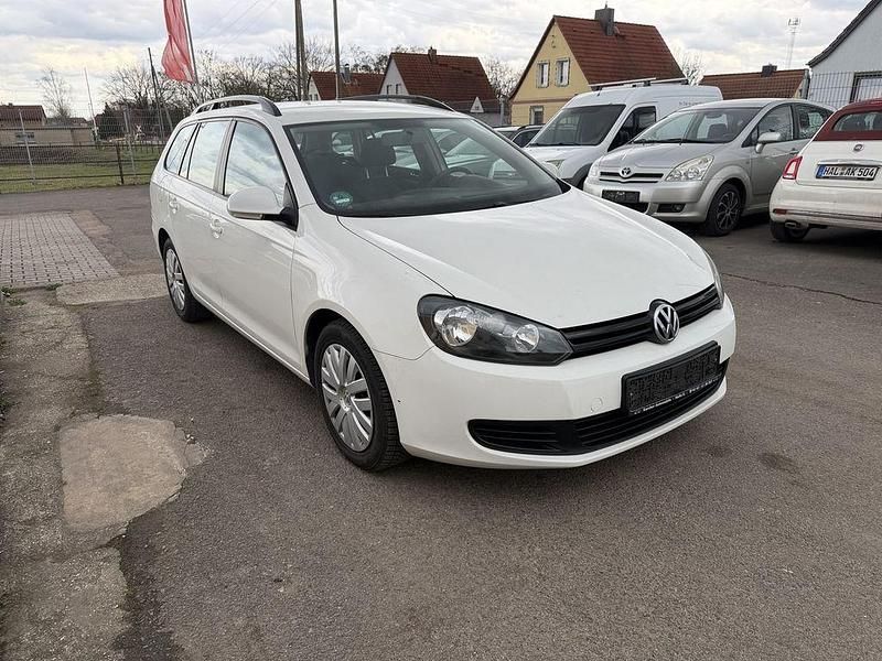 Gebraucht VW Golf VI Trendline 105 PS (77 kW) 2012 Weiß Kleinwagen