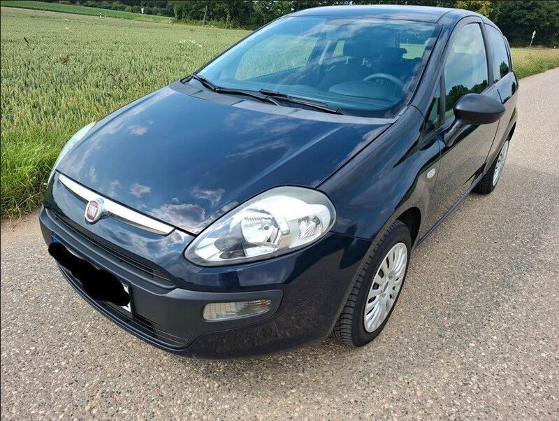 Blau Gebraucht 2009 Fiat Punto Evo Active Kleinwagen | 2.300 € (Fairer Preis) - Bild 1/4