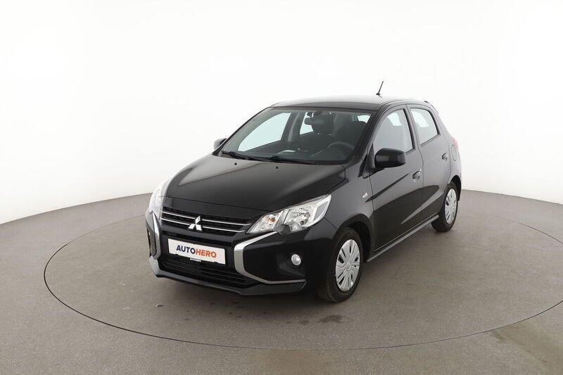 Schwarz Gebraucht 2021 Mitsubishi Space Star Spirit Limousine | 9.690 € (Fairer Preis) - Bild 1/4