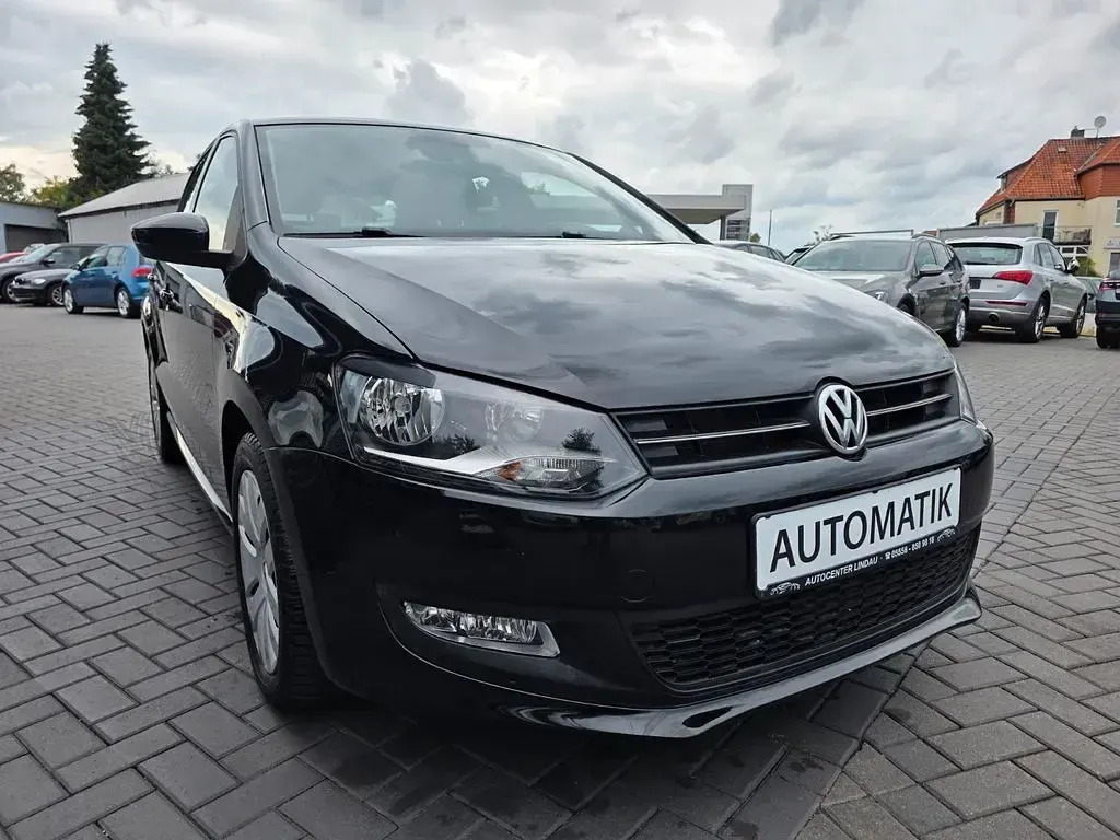 Gebraucht VW Polo Team 105 PS (77 kW) 2010 Schwarz Kleinwagen