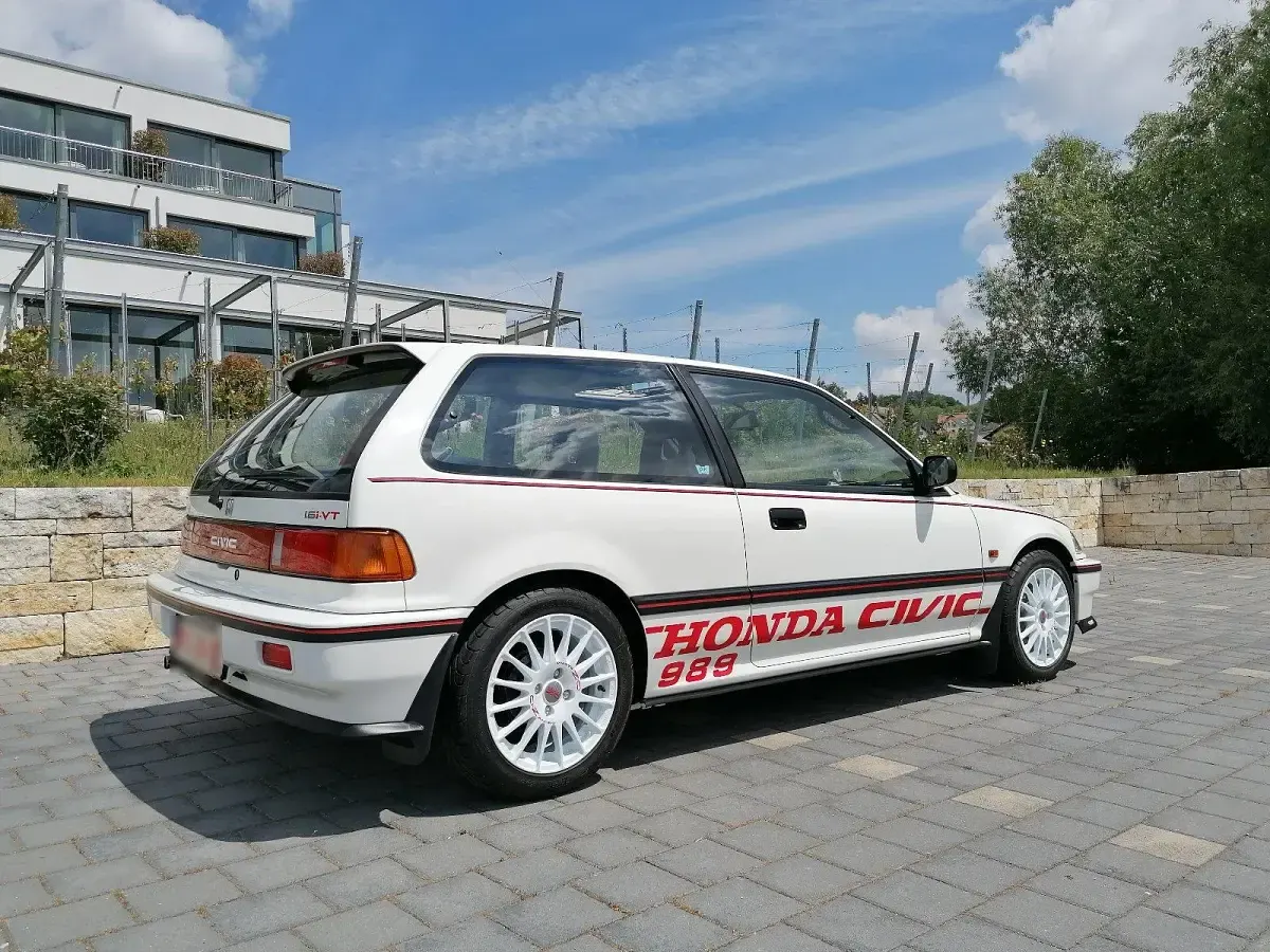 Gebraucht Honda Civic 90 PS (66 kW) 1989 Weiß Coupé
