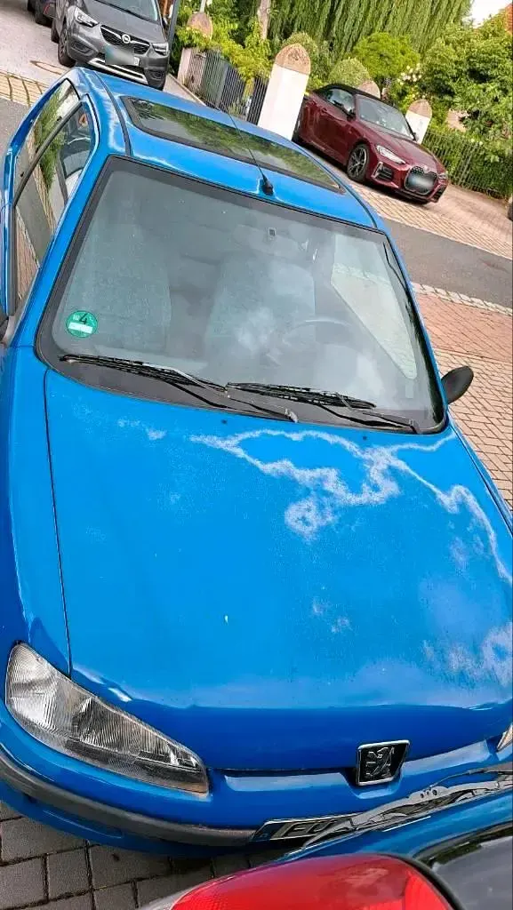 Gebraucht Peugeot 106 60 PS (44 kW) 1998 Blau Kleinwagen
