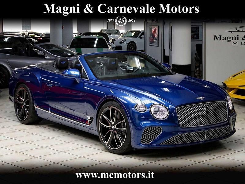 Blau Gebraucht 2020 Bentley Continental GT Convertible Mulliner Cabrio | 228.850 € - Bild 1/4