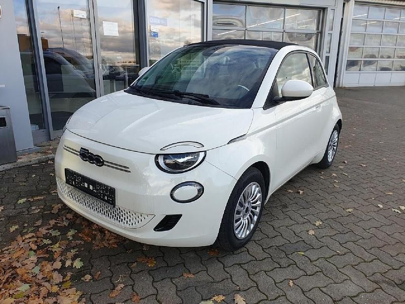 Weiß Gebraucht 2023 Fiat 500e Basis Cabrio | 17.900 € (Superpreis) - Bild 1/4