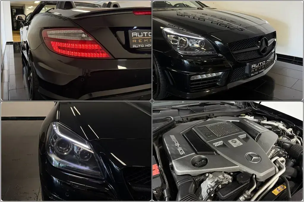 Gebraucht Mercedes SLK55 AMG AMG 421 PS (309 kW) 2012 Schwarz Cabrio