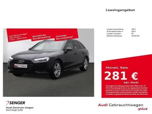 Gebraucht Audi A4 Advanced Plus 150 PS (110 kW) 2024 Schwarz Kombi