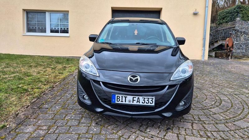 Gebraucht Mazda 5 Edition 150 PS (110 kW) 2012 Schwarz Van / Kleinbus