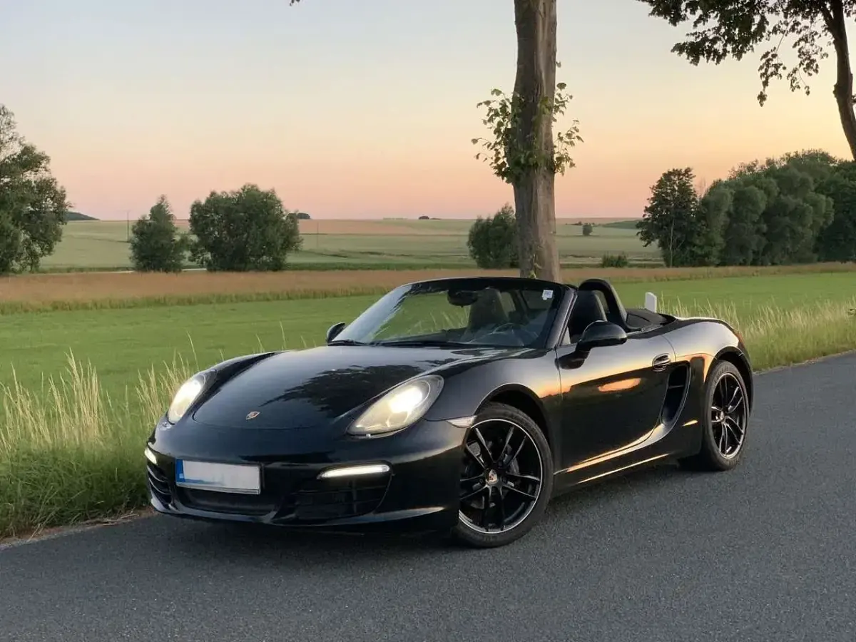 Gebraucht Porsche Boxster 265 PS (194 kW) 2012 Schwarz Cabrio