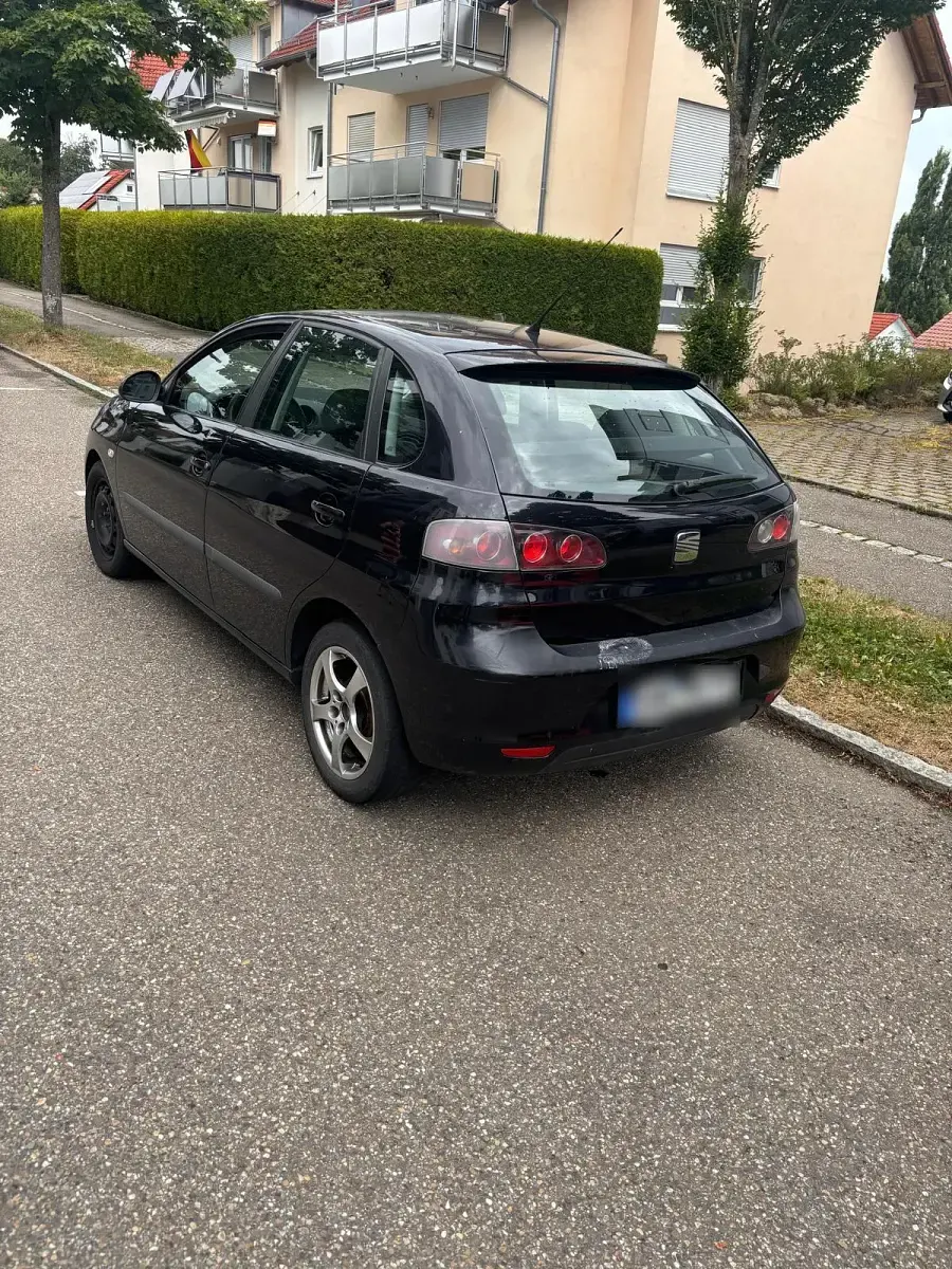 Gebraucht Seat Ibiza 85 PS (62 kW) 2007 Schwarz Kleinwagen