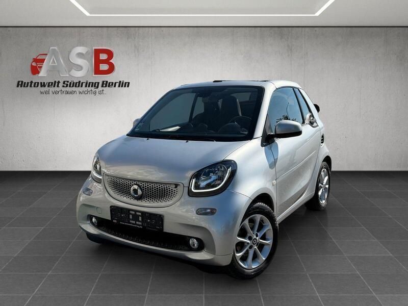 Silber Gebraucht 2018 Smart ForTwo Cabrio Cabrio | 15.499 € (Fairer Preis) - Bild 1/4