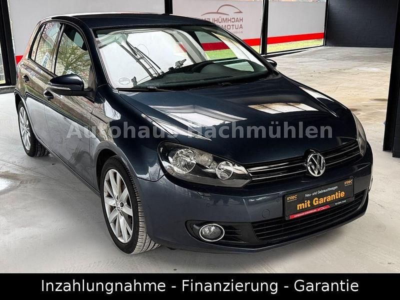 Gebraucht VW Golf VI Comfortline 122 PS (89 kW) 2009 Blau Kleinwagen