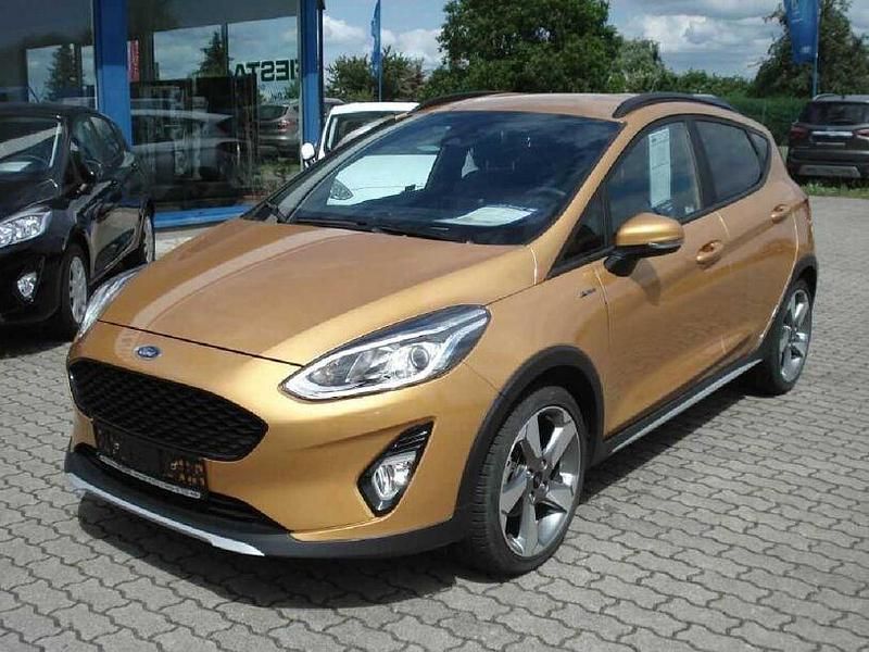 Sikagelb metallic Gebraucht 2019 Ford Fiesta Active Kleinwagen | 13.990 € (Etwas zu teuer) - Bild 1/4