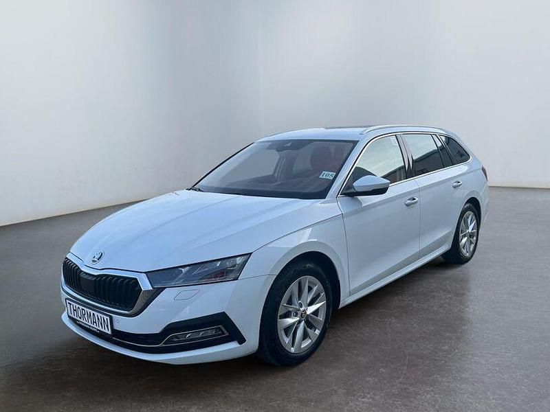 Gebraucht Skoda Octavia Style 150 PS (110 kW) 2024 Moonweiss metallic Kombi