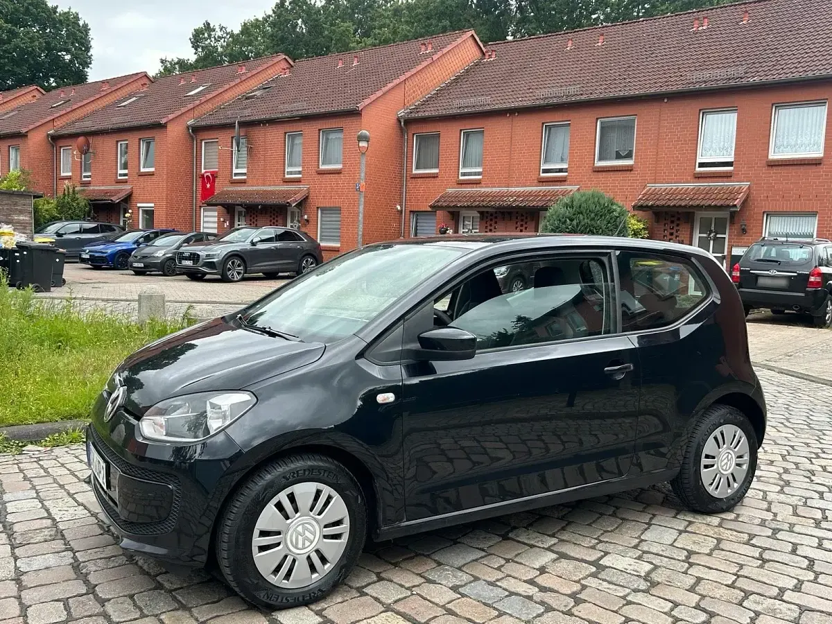 Gebraucht VW up! 60 PS (44 kW) 2013 Schwarz Kleinwagen