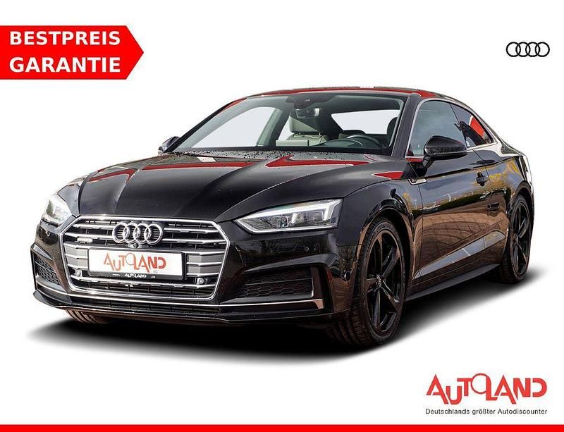 Schwarz (metallic) Gebraucht 2016 Audi Coupé S-Line Coupé | 25.990 € - Bild 1/4