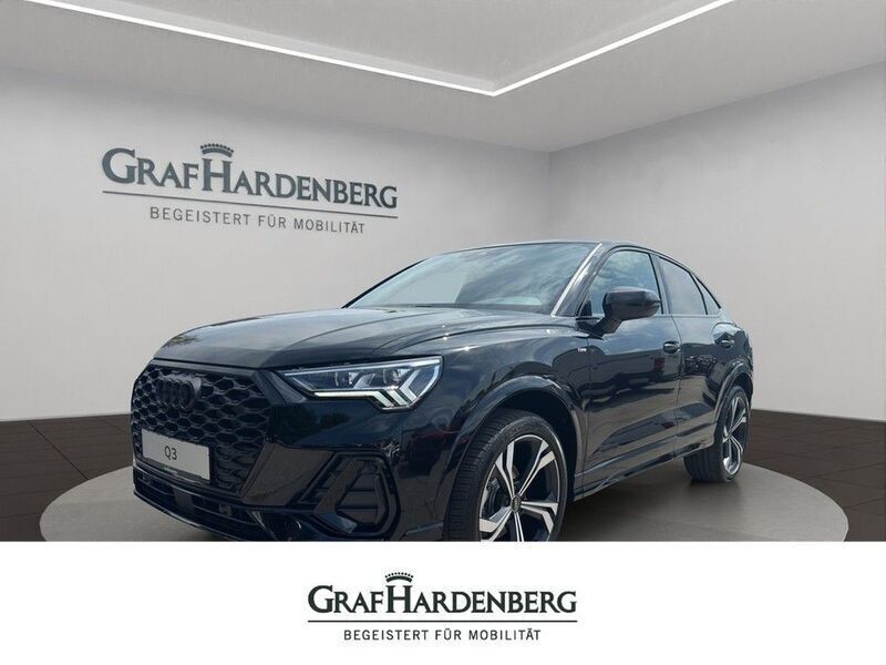 Mythosschwarz metallic Neu 2025 Audi Q3 Sportback S-Line SUV | 54.900 € - Bild 1/4