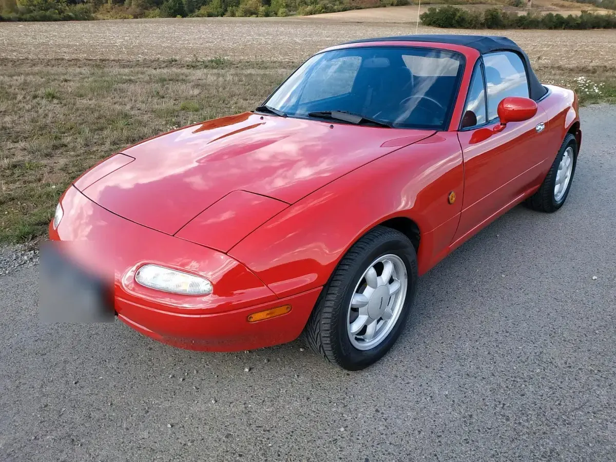 Gebraucht Mazda MX5 115 PS (84 kW) 1993 Rot Cabrio