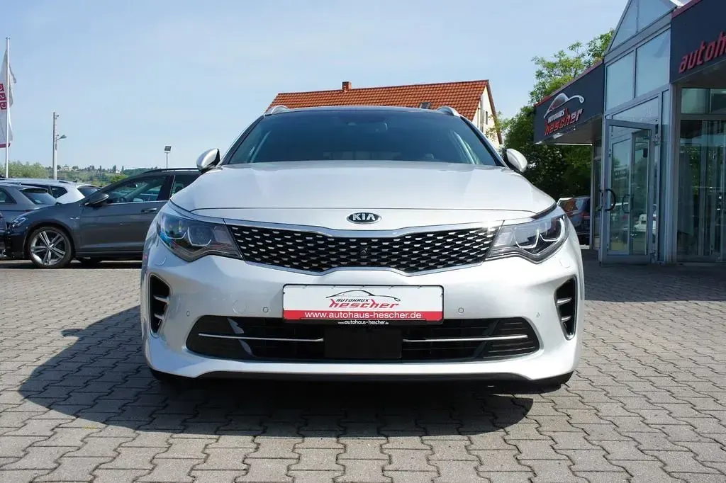Gebraucht Kia Optima GT-Line 141 PS (103 kW) 2017 Silber Kombi