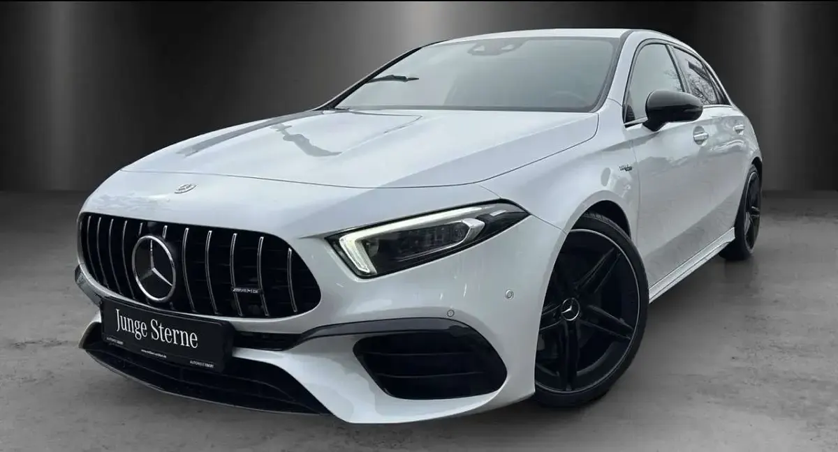 Gebraucht Mercedes A45 AMG Advanced Plus 387 PS (284 kW) 2022 Weiß Kleinwagen