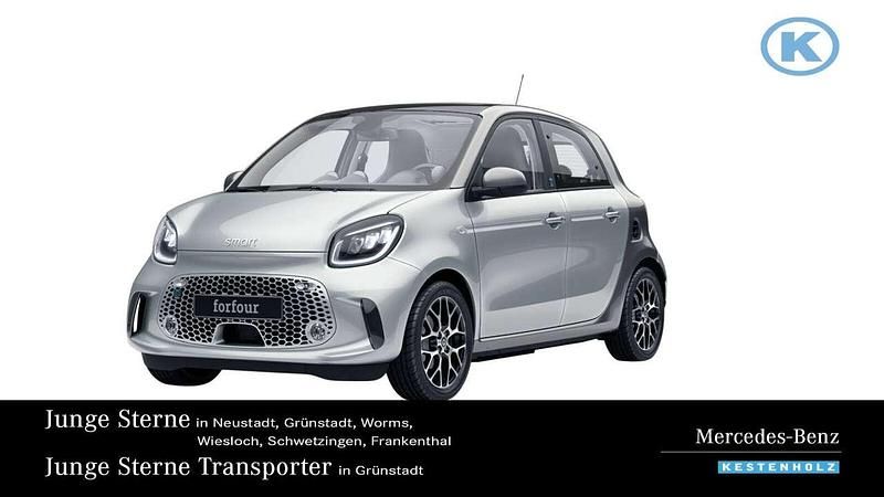Karosserie in cool silver Gebraucht 2022 Smart ForFour Electric Drive Prime Limousine | 14.490 € (Teuer) - Bild 1/4