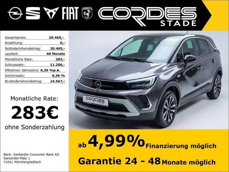 Grau Gebraucht 2023 Opel Crossland X SUV | 20.465 € (Fairer Preis) - Bild 1/4