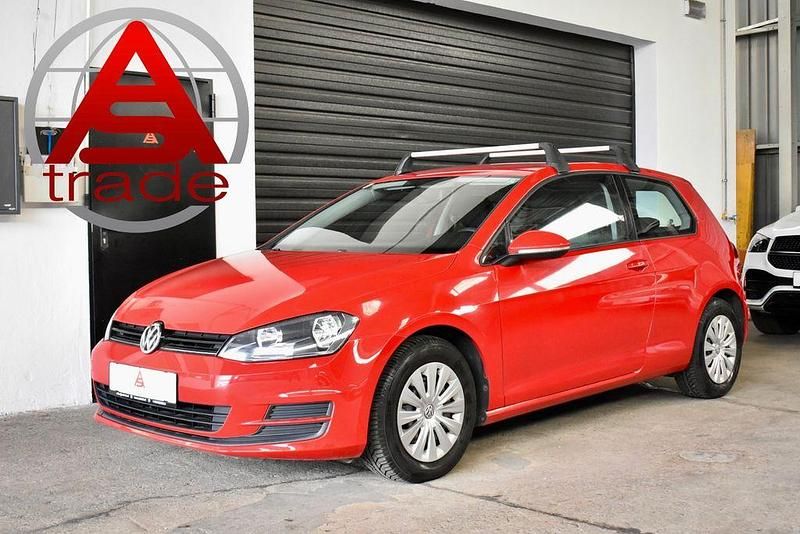 Rot Gebraucht 2013 VW Golf VII Limousine | 4.850 € (Superpreis) - Bild 1/4