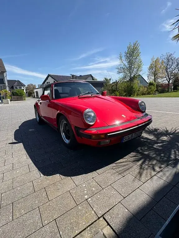 Gebraucht Porsche 911 207 PS (152 kW) 1986 Rot Cabrio