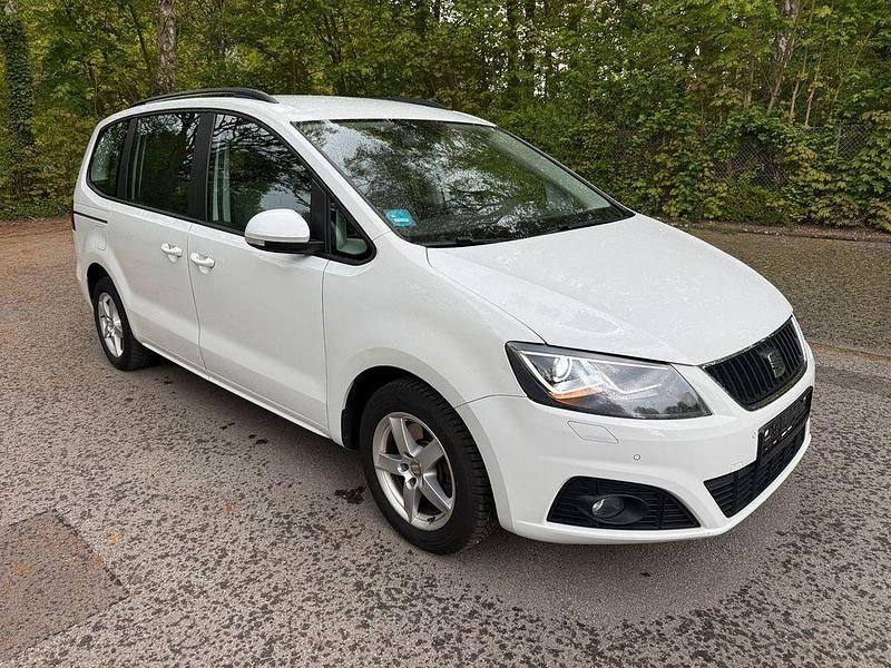 Gebraucht Seat Alhambra Style 177 PS (130 kW) 2015 Weiß Van / Kleinbus