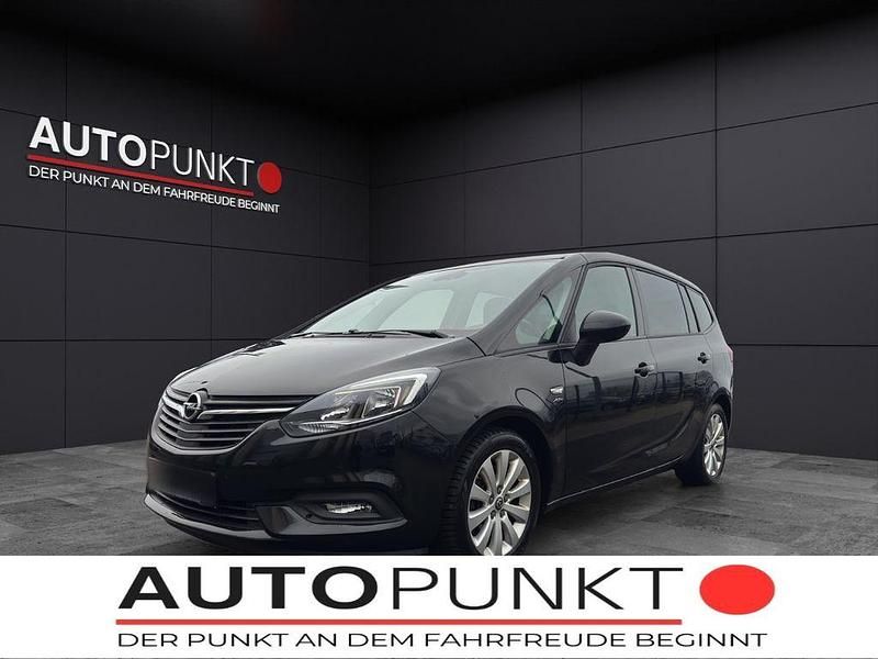 Schwarz Gebraucht 2018 Opel Zafira Tourer Active Van / Kleinbus | 10.480 € (Fairer Preis) - Bild 1/4