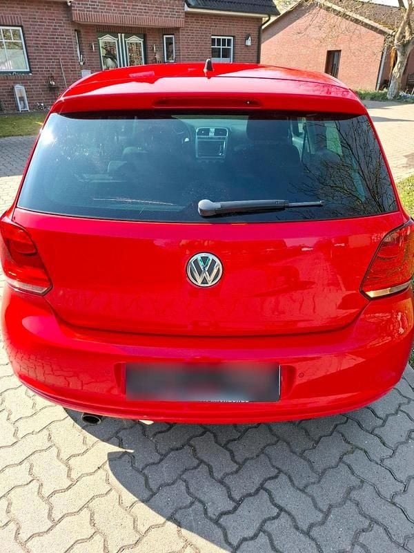 Gebraucht VW Polo Match 90 PS (66 kW) 2012 Rot Kleinwagen