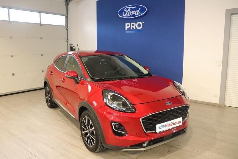 Rot Gebraucht 2022 Ford Puma Titanium SUV | 16.950 € (Guter Preis) - Bild 1/4