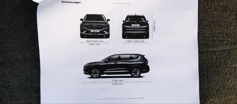 Schwarz Gebraucht 2024 Hyundai Santa Fe SUV | 41.000 € (Fairer Preis) - Bild 1/4