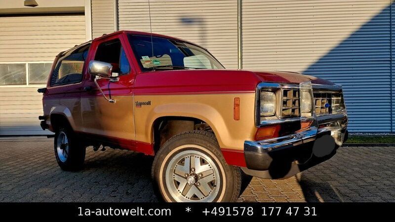 Rot/gold Gebraucht 1988 Ford Bronco SUV | 17.000 € - Bild 1/4